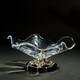 M-A137 Crystal And Marble Centerpiece