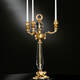 M-A159 Black And Gold Candlestick