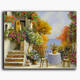 AN-18-195 Original oil painting - Terrace on lake Como