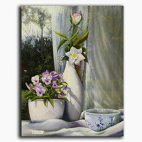 AN-21-130 Original oil painting - Still life