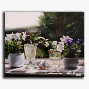 AN-21-196 Original oil painting - Still life