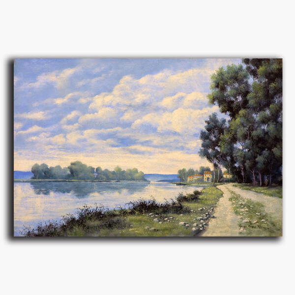 AN-27-19 Original oil painting - Scenic