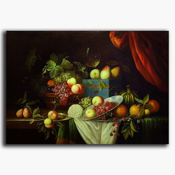 AN-7-110 Original oil painting - Still life