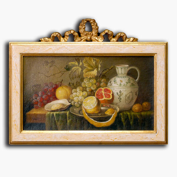 AN-7-88 Original oil painting with frame - Still life