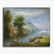 AN-8-154 Original oil painting - River life