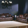 OR-244-3S Transitional Leather Sofa