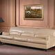 OR-245-2S Traditional Leather Love Seat