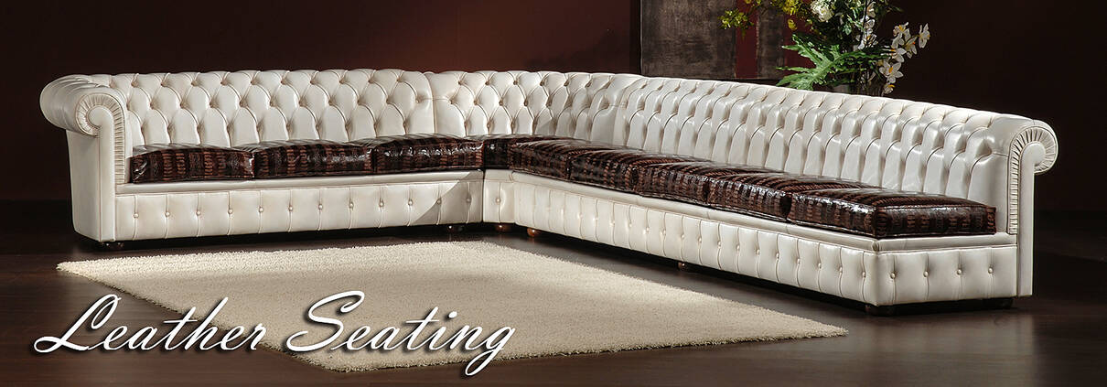 OR-236-3S Transitional Leather Sofa