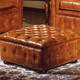 OR-237-O Transitional Leather Ottoman