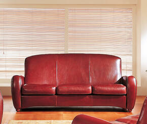 OR-243-3S Transitional Leather Sofa