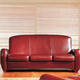 OR-243-A Transitional Leather Armchair