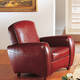 OR-243-3S Transitional Leather Sofa