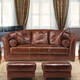 OR-235-2S Contemporary Leather Love Seat