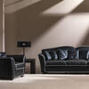 OR-248-3S Transitional Leather Sofa