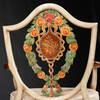 GL-1863-P Hand Painted Arm Chair