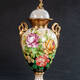 CDM-720-304 12" Amber Crystal Vase