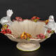 CEV-040285AA Amber Crystal Bowl