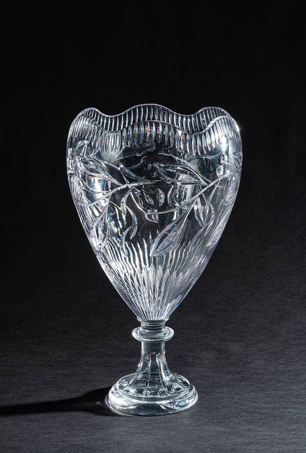 CEV-060021TR Clear Crystal Vase