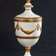 PV-3344-04 White Napoleon Ceramic Urn