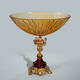 V-1529 Amber Crystal Vase