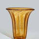 V-1508-A Amber Crystal Vase