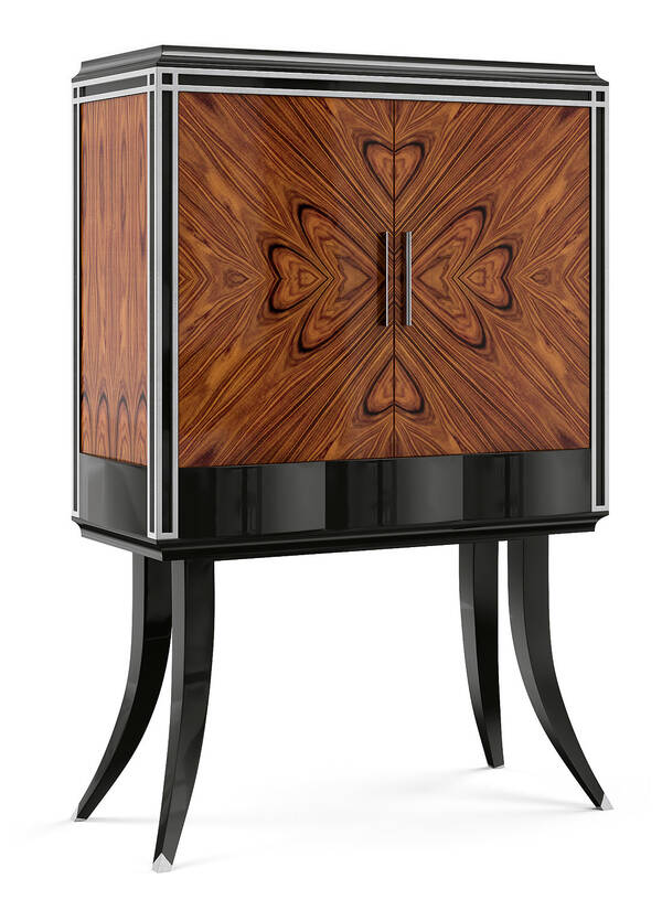 VG-6002 Rosewood Bar Cabinet