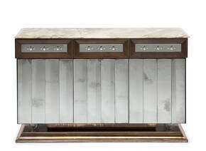 AV-P8050 Mirrored Credenza