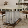 AV-P8040 Mirrored Dining Table