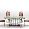 AV-P8040 Mirrored Dining Table