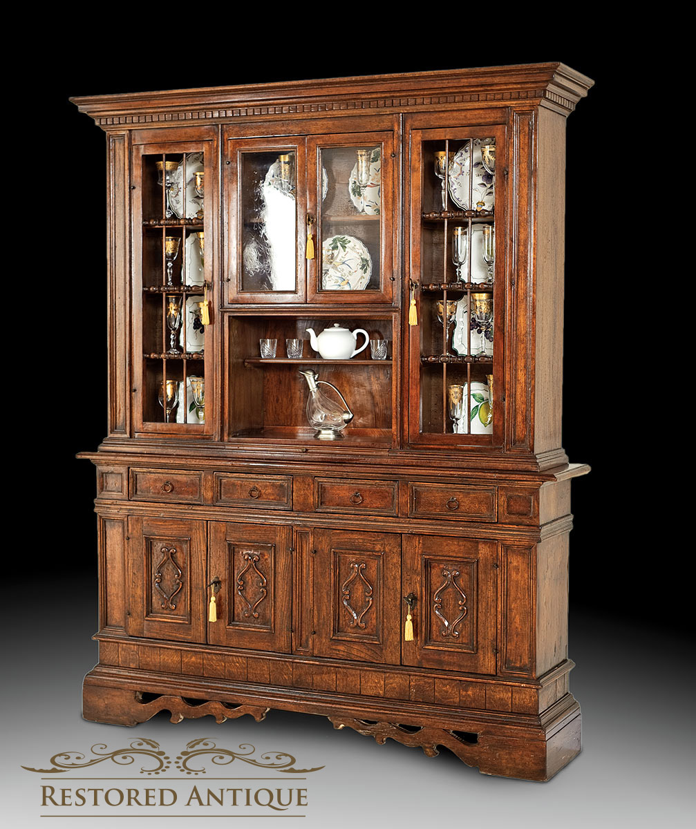 GM-60-41 Antique Italian Vitrine – David Michael Furniture