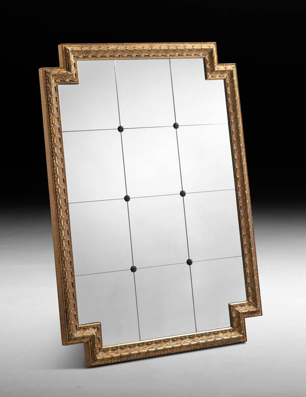 GV-653 Gold Leaf Panel Mirror