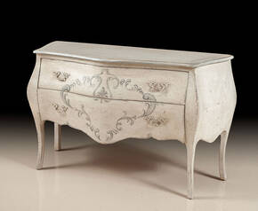PM-4146 Hand Painted Bombay Chest