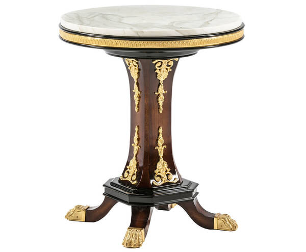 TM-8103018 Marble Top Side Table