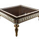 TM-8615 Walnut Burl Lamp table
