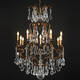 BL-179 Nine-Light Rococo Crystal Chandelier