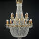 BL-213 24-Light Grand Crystal Chandelier