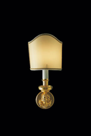 LD-S-1205 Wall Sconce with Cherub Medallion