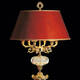 LD-TL-1206 Bronze and Marble Table Lamp
