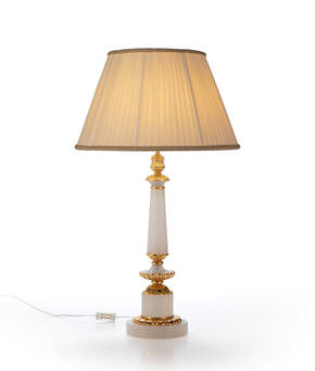 M-20300 Alabaster Table Lamp