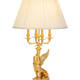 M-20322 Equestrian Bronze Table Lamp