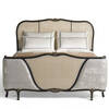 AC-110409-C19 Louis XV Bed with Vienna Straw Panels