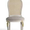 AC-17279 Louis XVI Side Chair with Vienna Straw Back