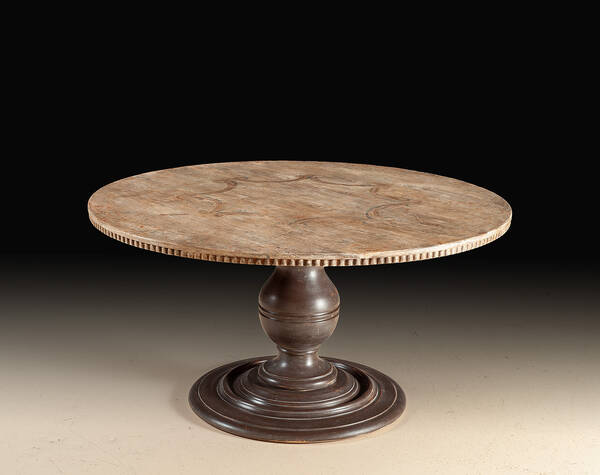 PM-4982-BP Round Dining Table