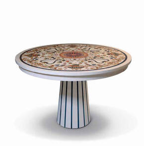 MN-A-155 Inlaid Round Table