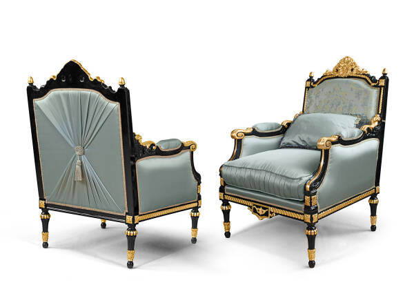 MN-180-P Bergere Armchair