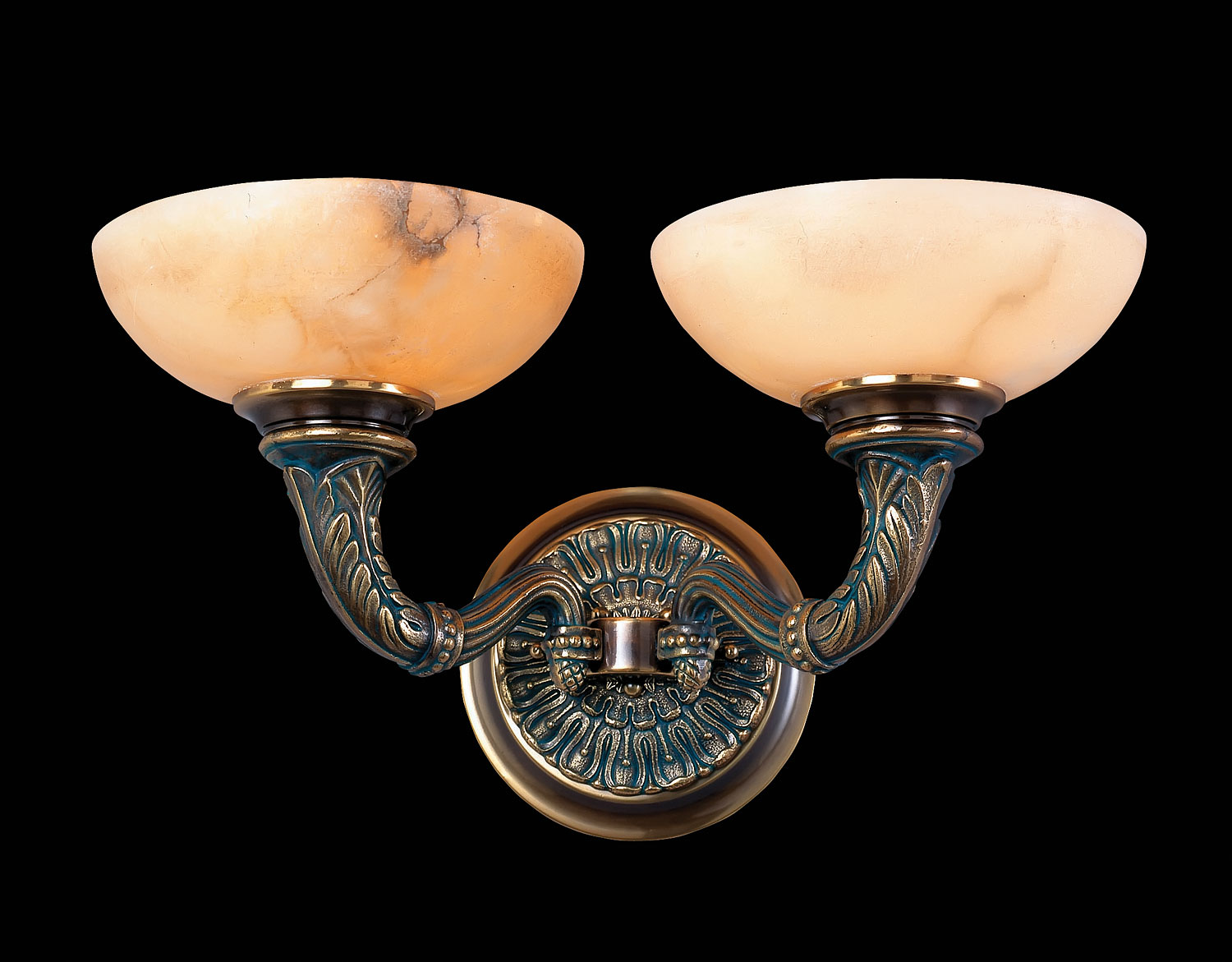 M-18156 Alabaster Wall Sconce - Image 1