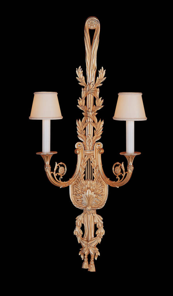 M-19012 Sconce and shades