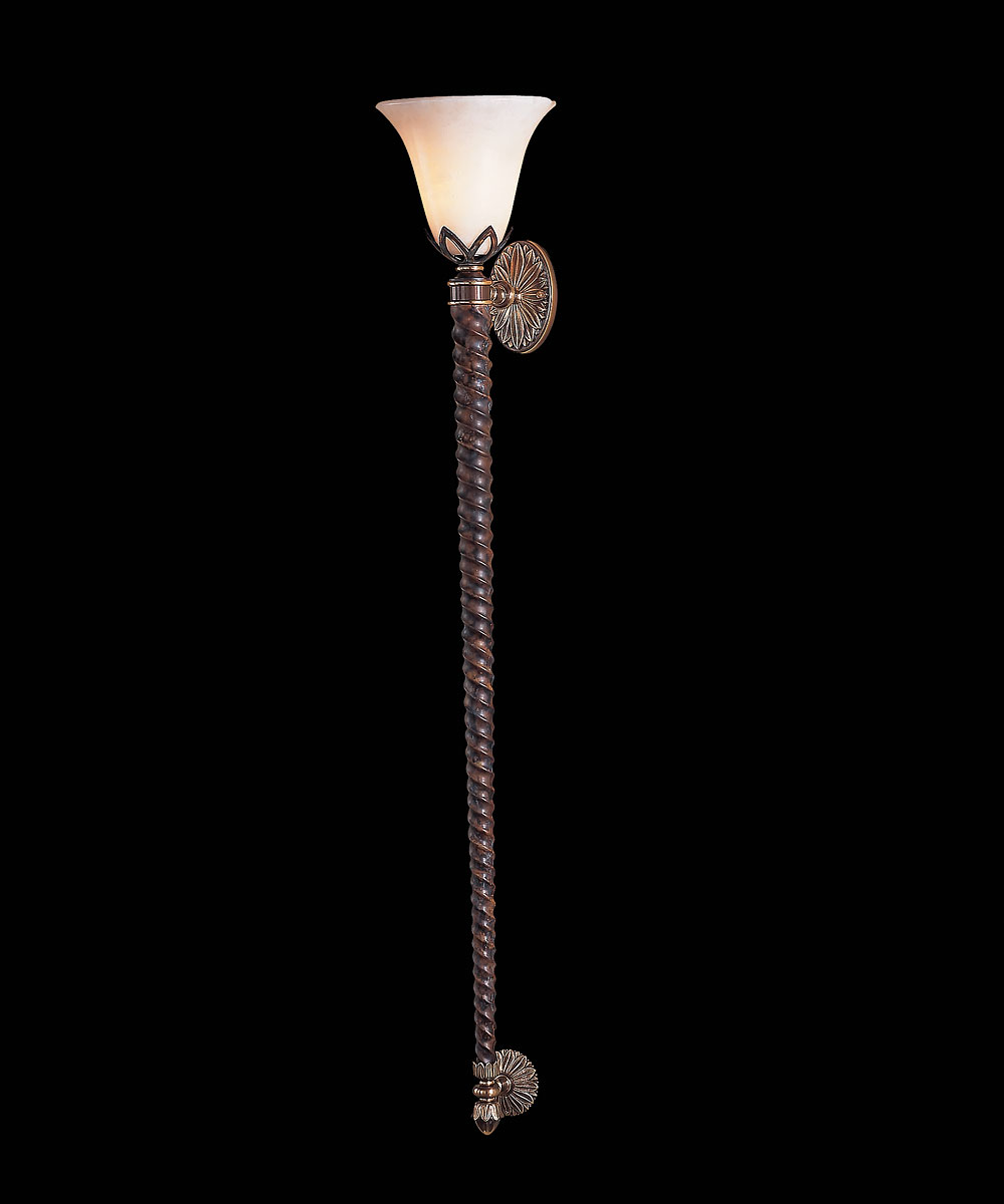 M-19137 Alabaster Wall Sconce - Image 1