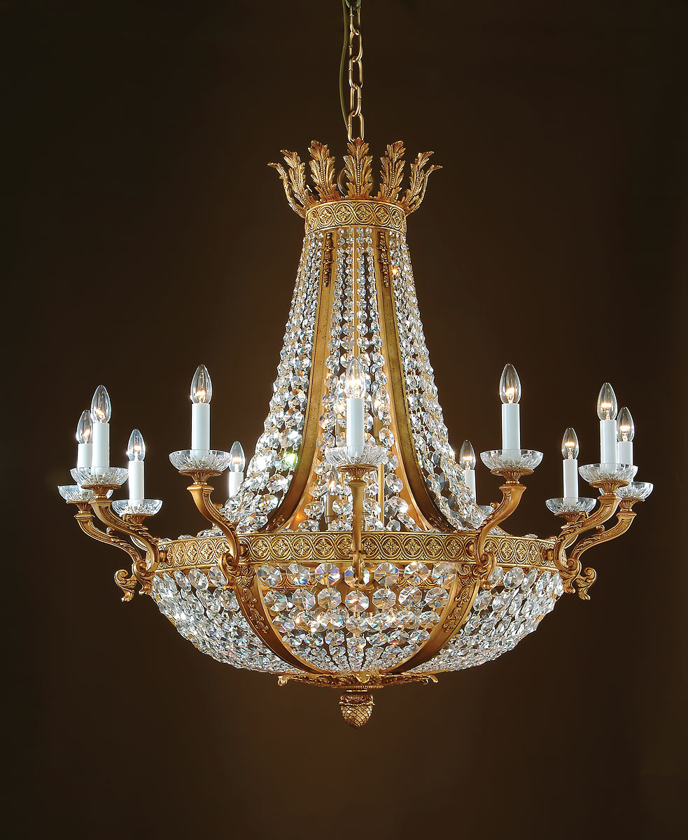 M-19560-SE Chandelier w/ Swarovski Crystal - Image 1