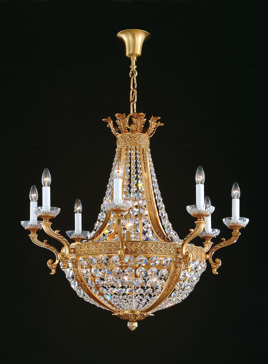 M-19601-SE Chandelier w/ Swarovski Crystal - Image 1